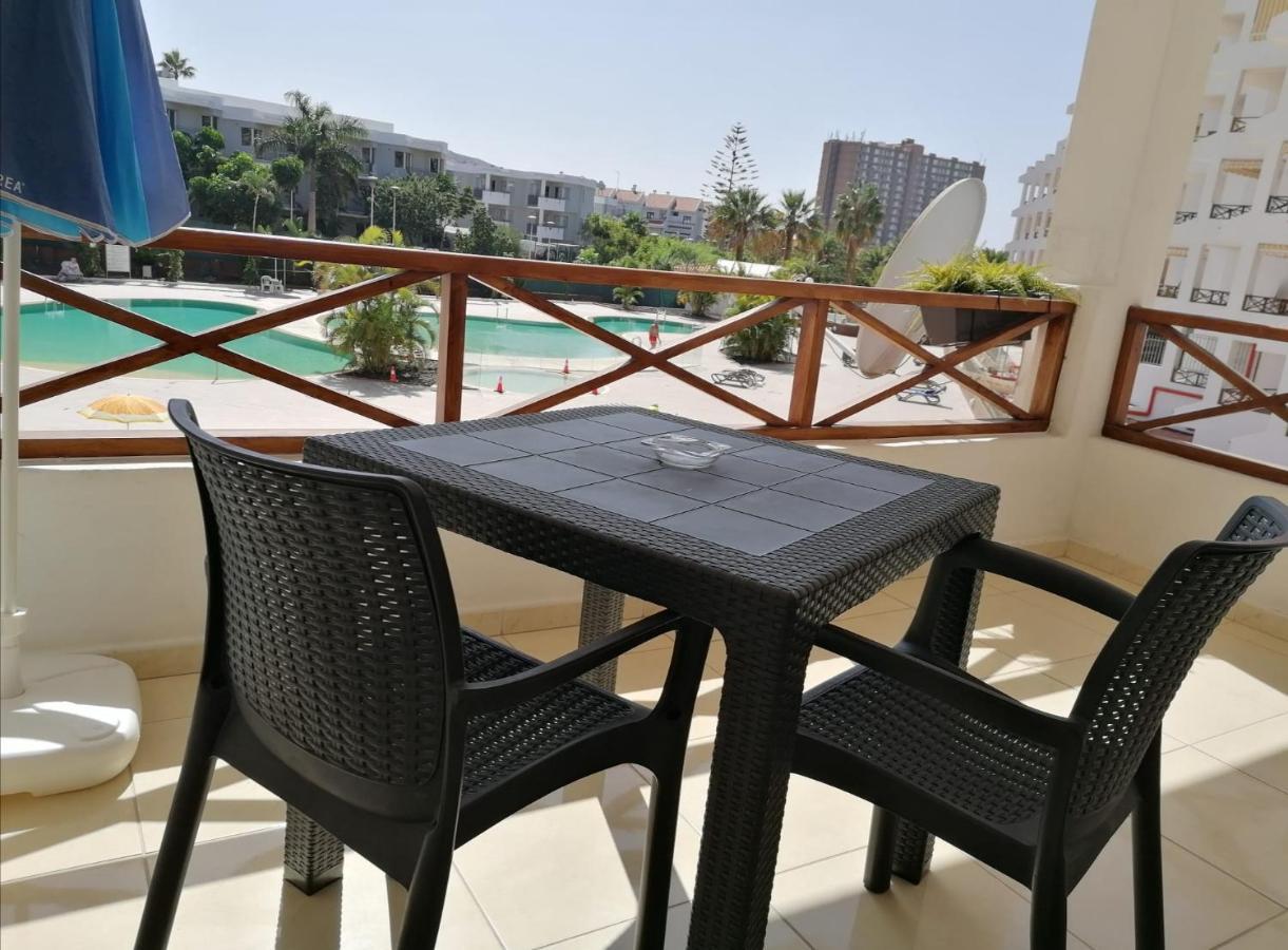 Large Studio Apartment With Lovely Terrace And Wifi Los Cristianos  Luaran gambar
